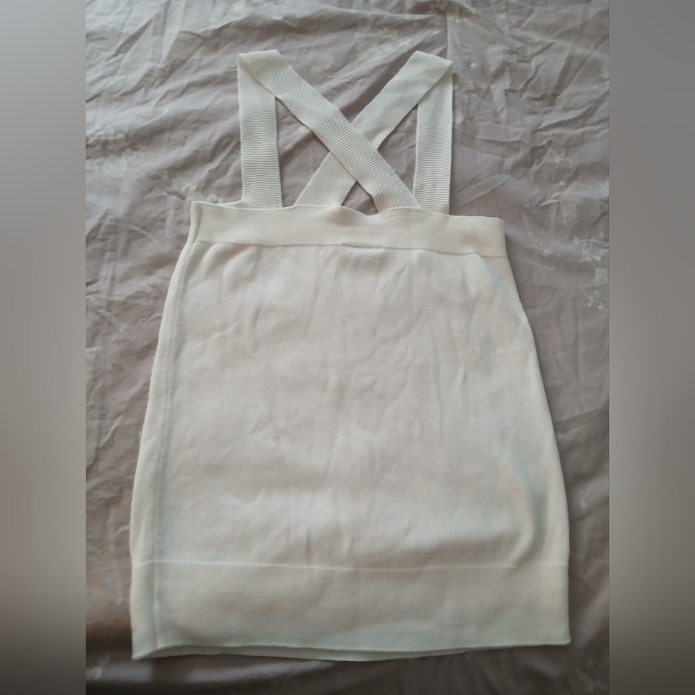 NEW WITH TAGS!!LOFT Cream Textured Knit Top